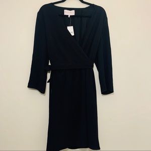 🆕CHARLES HENRY Long Sleeve Wrap Dress ✨